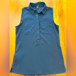 Black Sleeveless Blouse